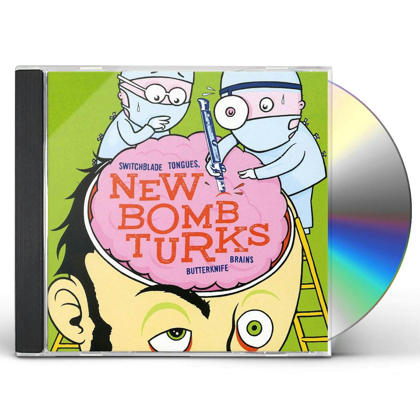 New Bomb Turks SWITCHBLADE TONGUES & BUTTERKNIFE BRAINS CD