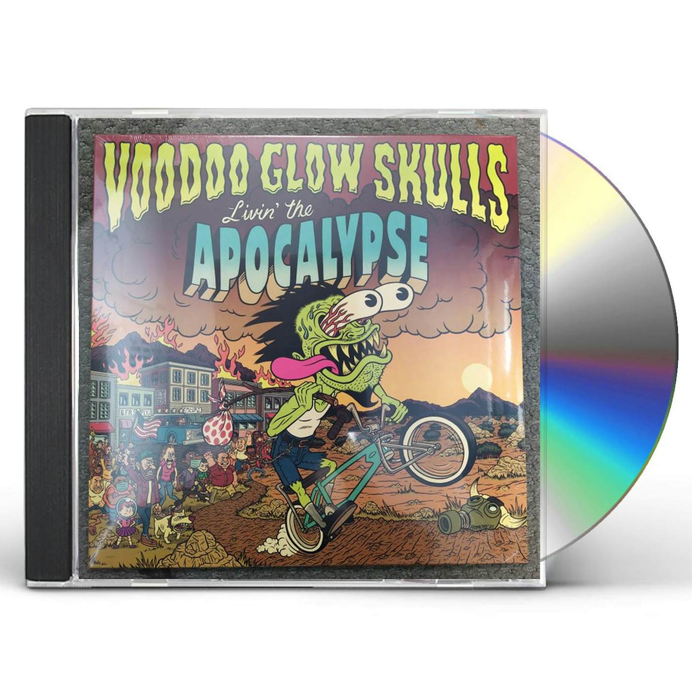 Voodoo Glow Skulls LIVIN' THE APOCALYPSE CD