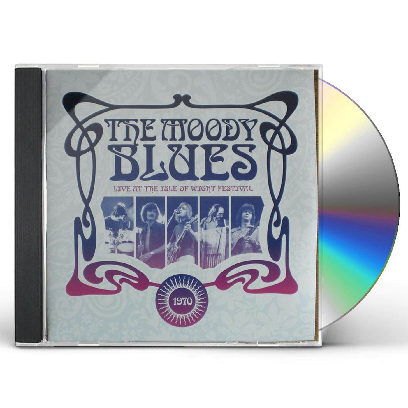 The Moody Blues LIVE AT THE ISLE OF WIGHT 1970 CD