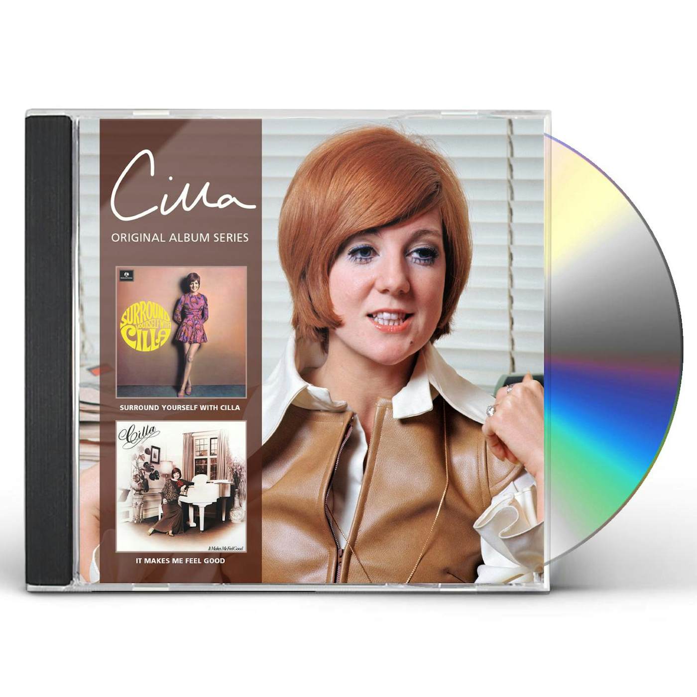 Cilla Black SURROUND YOURSELF WITH CILLA / IT MAKES ME FEEL CD