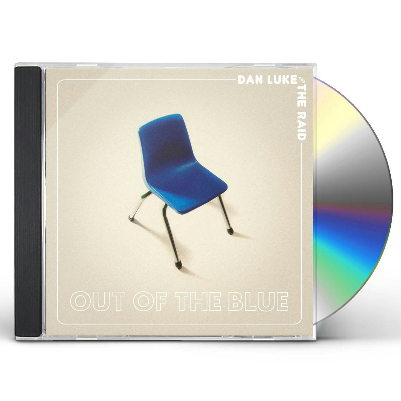 Dan Luke and the Raid OUT OF THE BLUE CD