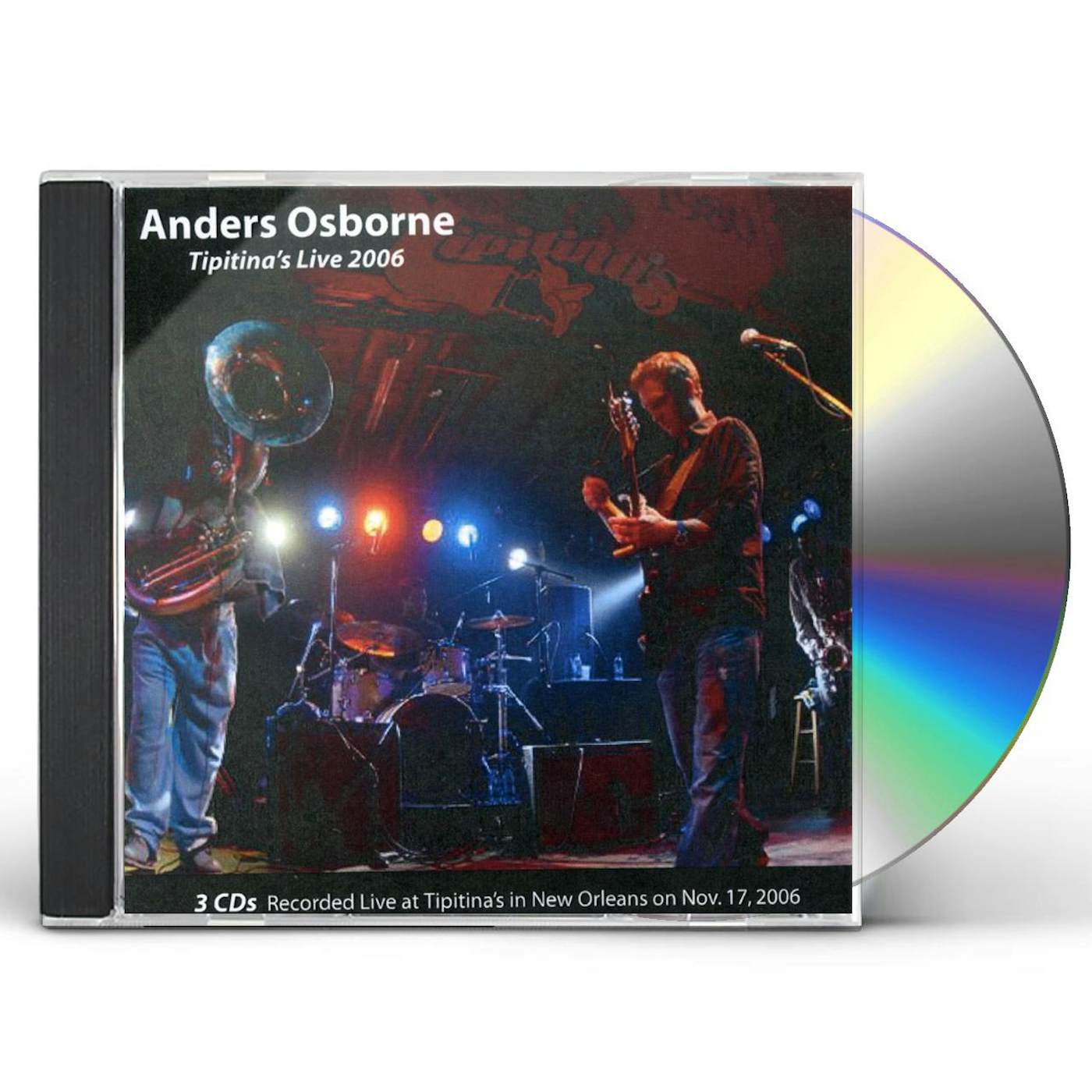 Anders Osborne LIVE AT TIPITINAS 11/17/2006 CD