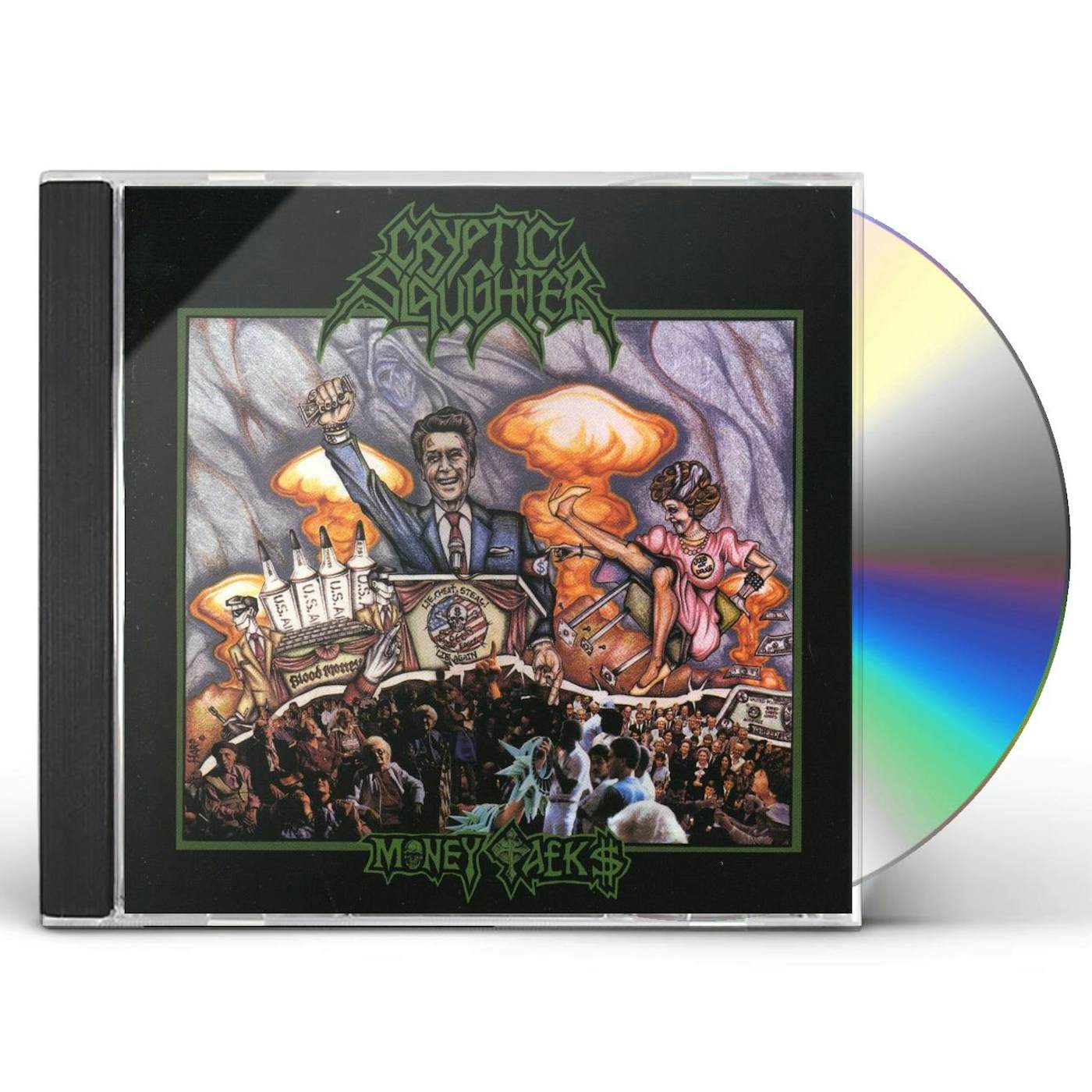 Cryptic Slaughter MONEY TALKS CD