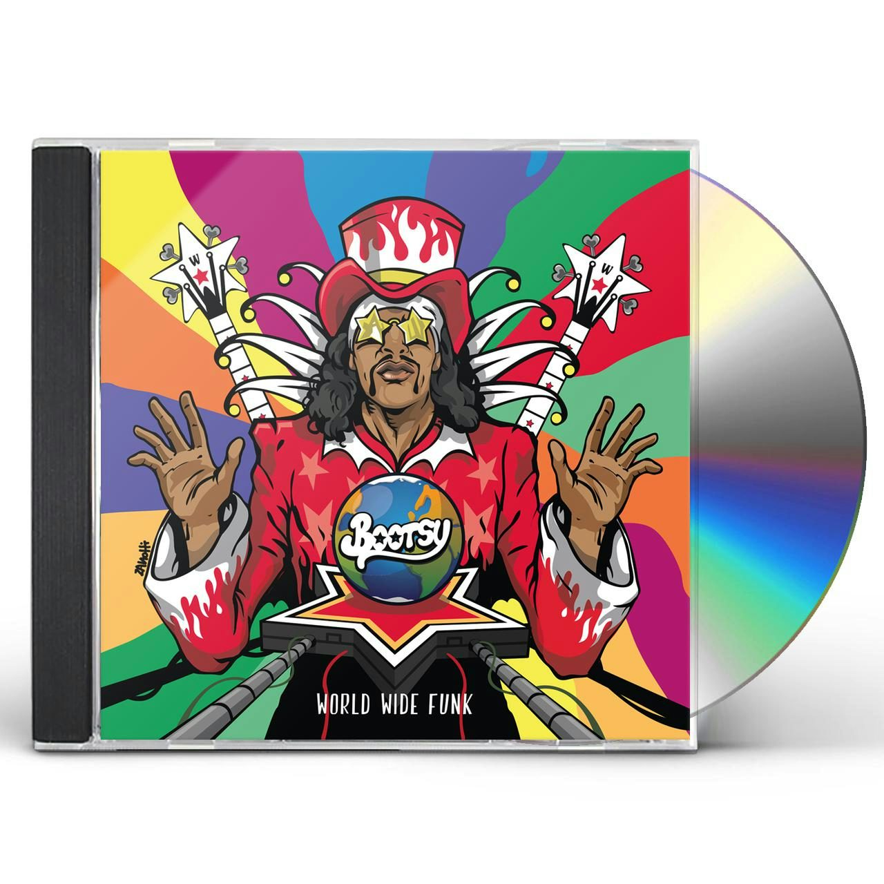 Bootsy Collins WORLD WIDE FUNK CD