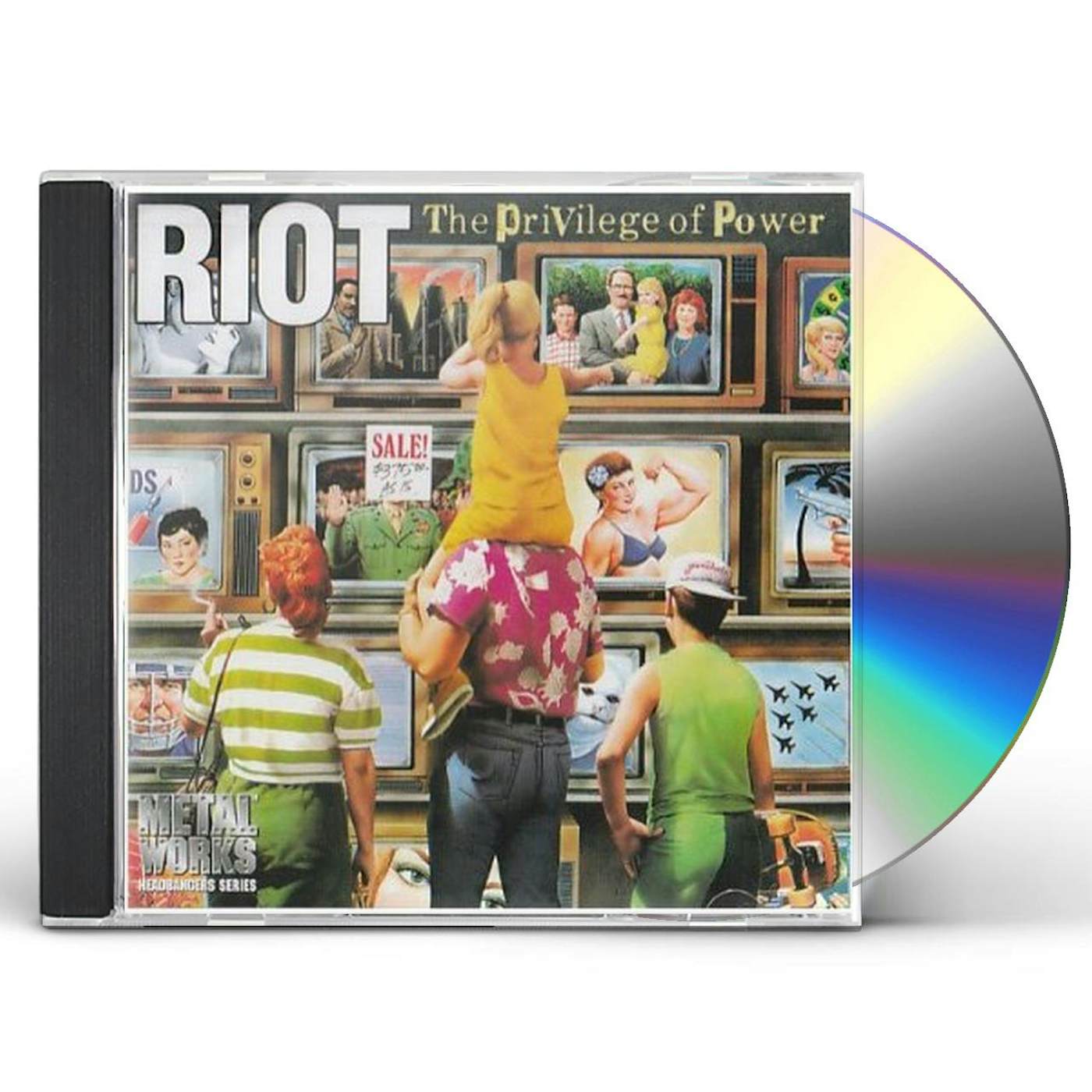 Riot PRIVILEGE OF POWER CD