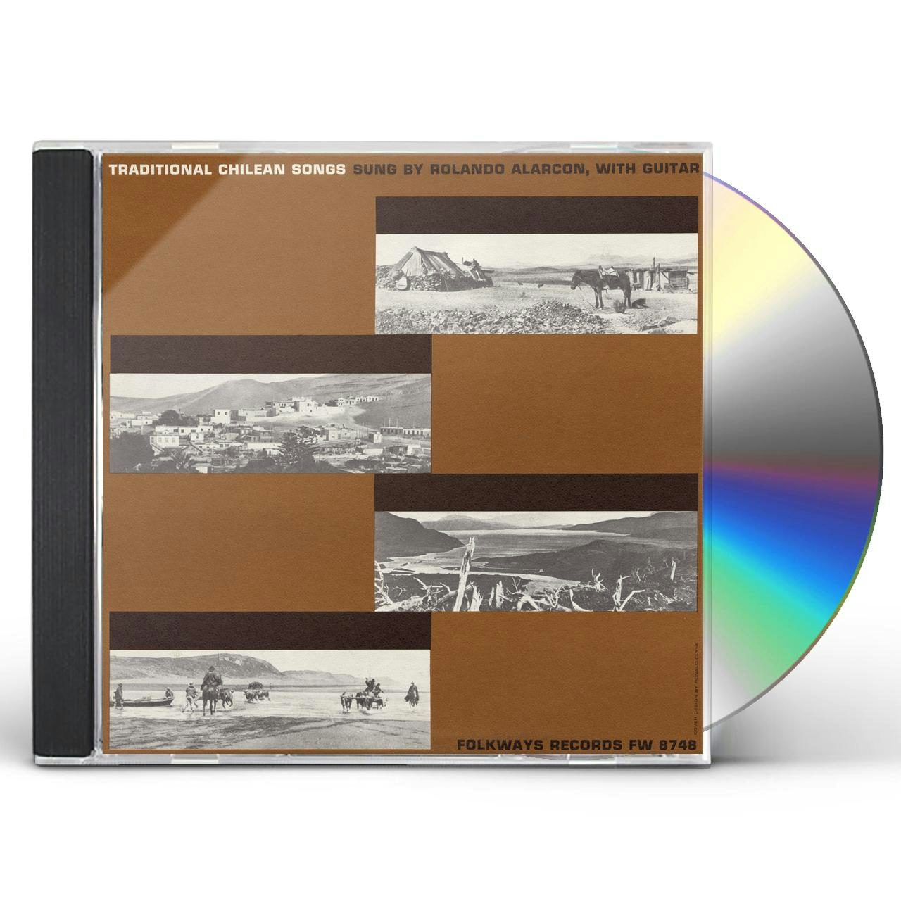 Rolando Alarcon TRADITIONAL CHILEAN SONGS CD 