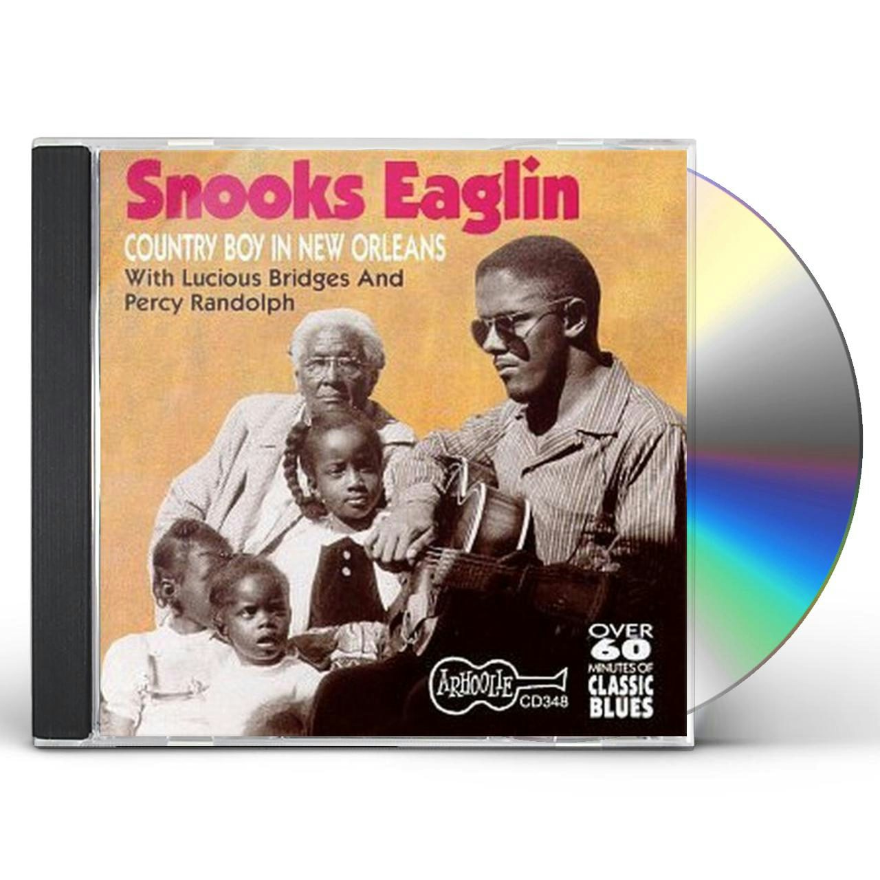 Snooks Eaglin NEW ORLEANS STREET SINGER/THAT'S ALL RIGHT CD