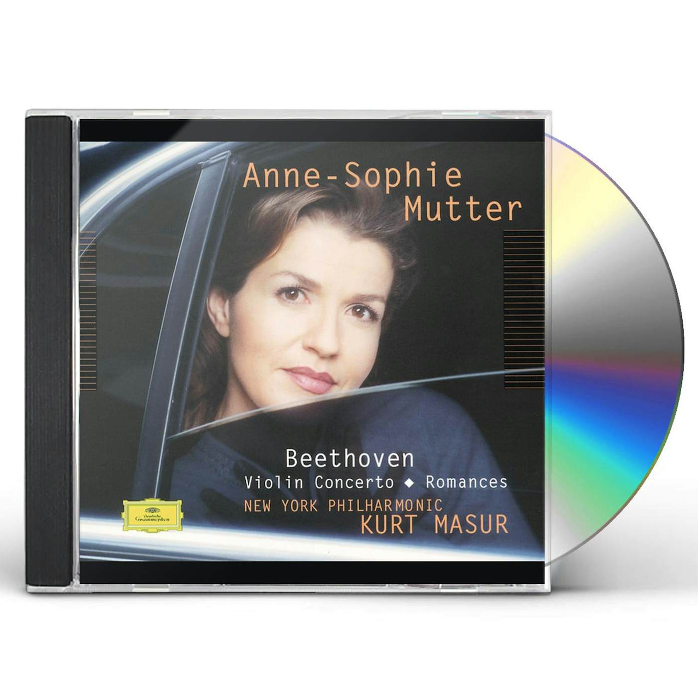 Anne-Sophie Mutter BEETHOVEN: VIOLIN CONCERTO. ROMANCES CD