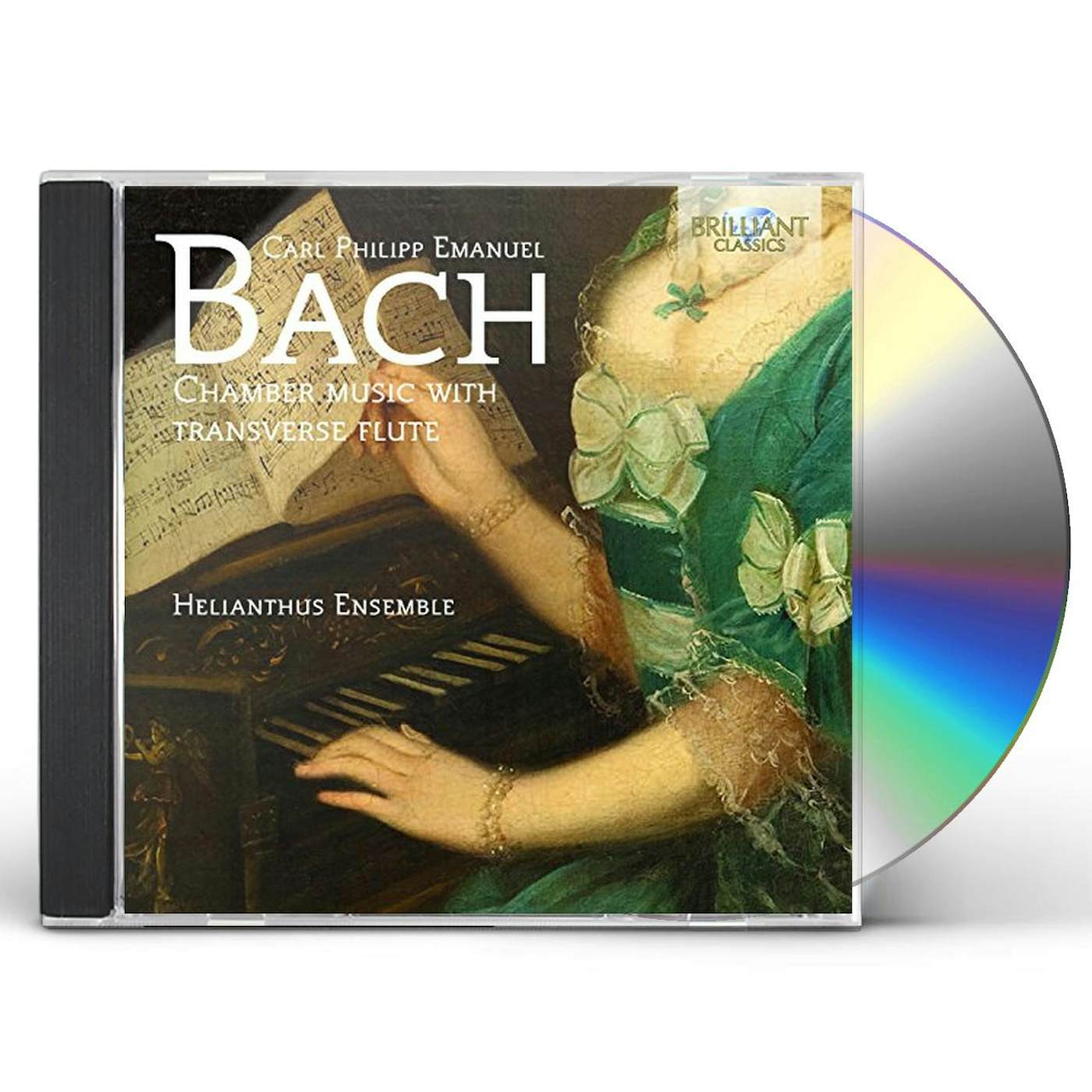 Johann Sebastian Bach CHAMBER MUSIC WITH TRANSVERSE FLUTE CD