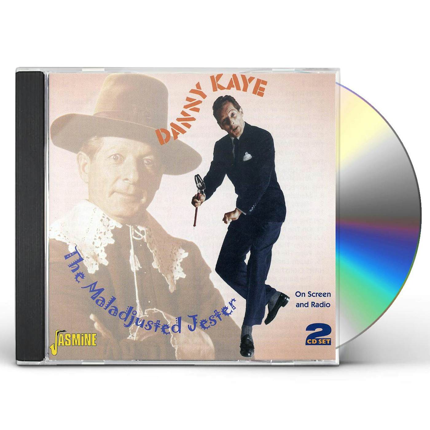 Danny Kaye MALADJUSTED JESTER ON SCREEN & RADIO CD