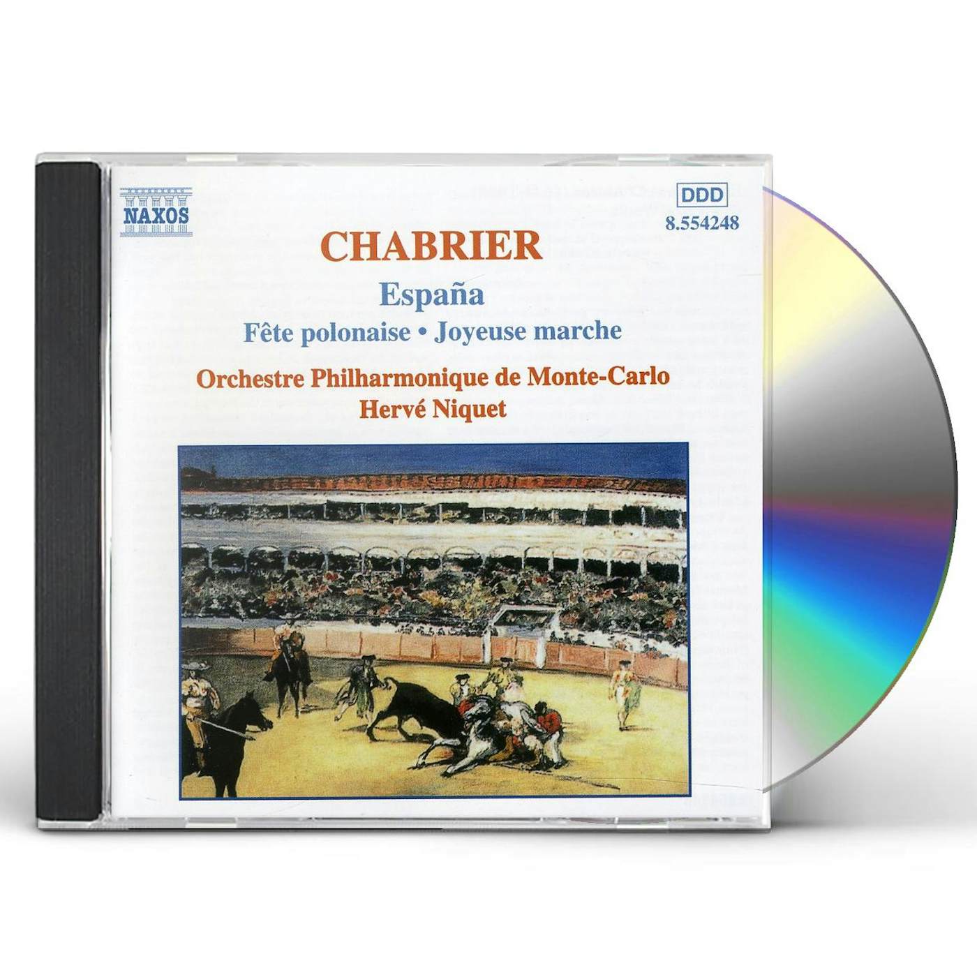 Chabrier ESPANA/JOYEUSE MARCHE CD