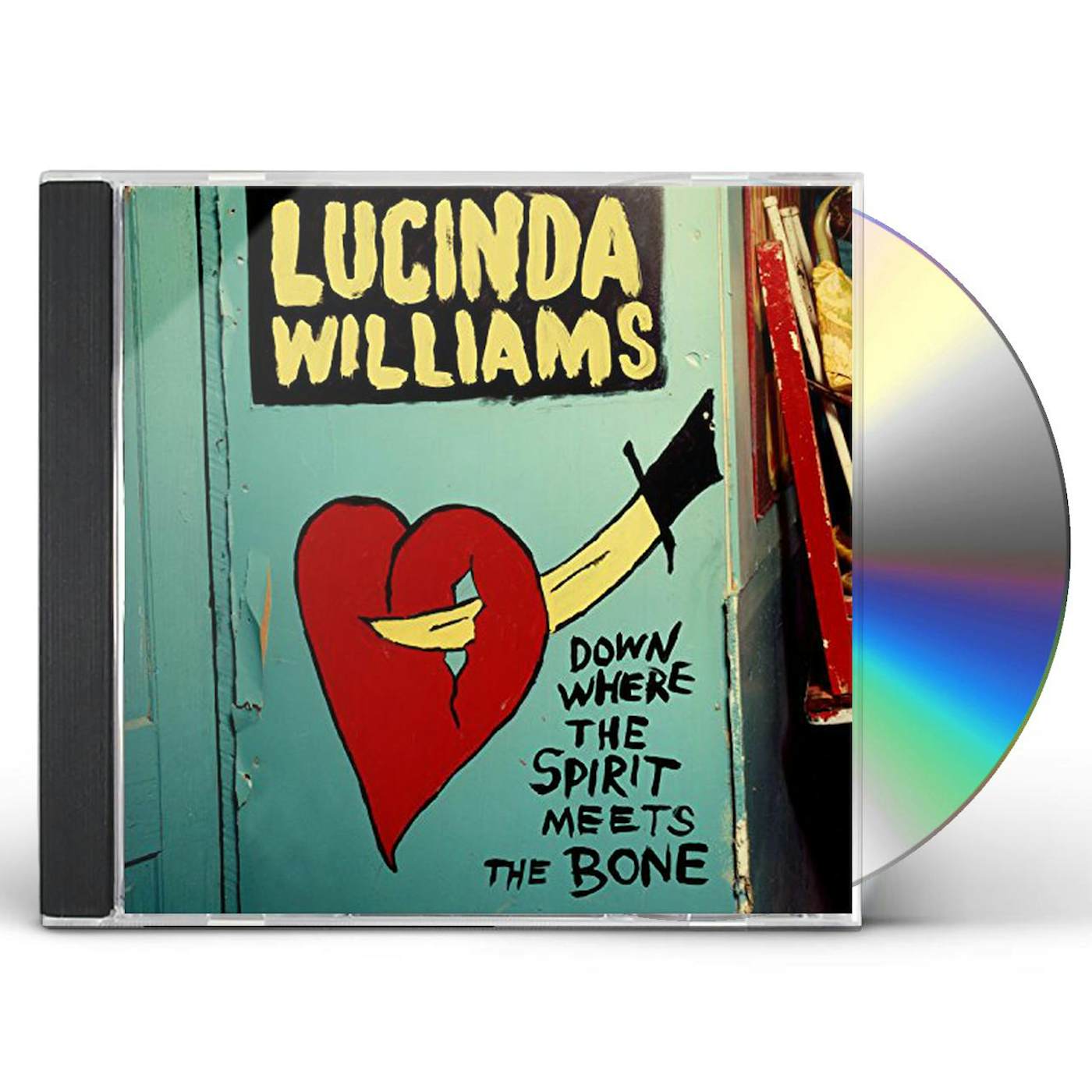 Lucinda Williams DOWN WHERE THE SPIRIT MEETS THE BONE CD