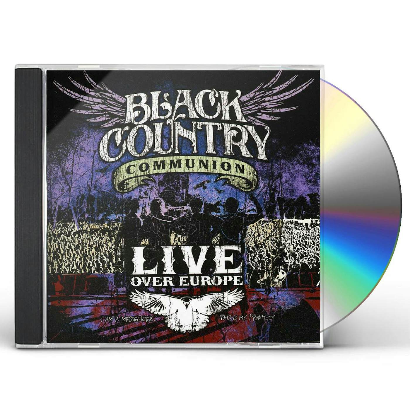 Black Country Communion LIVE OVER EUROPE CD