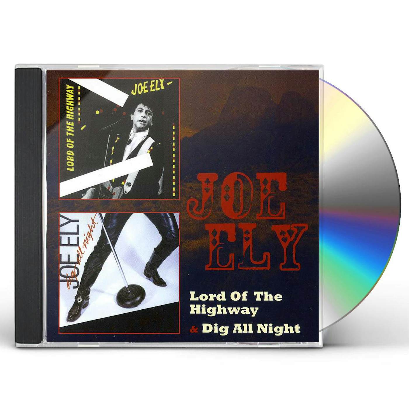 Joe Ely LORD OF THE HIGHWAY / DIG ALL NIGHT CD