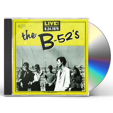 The B-52's LIVE! 8.24.1979 CD