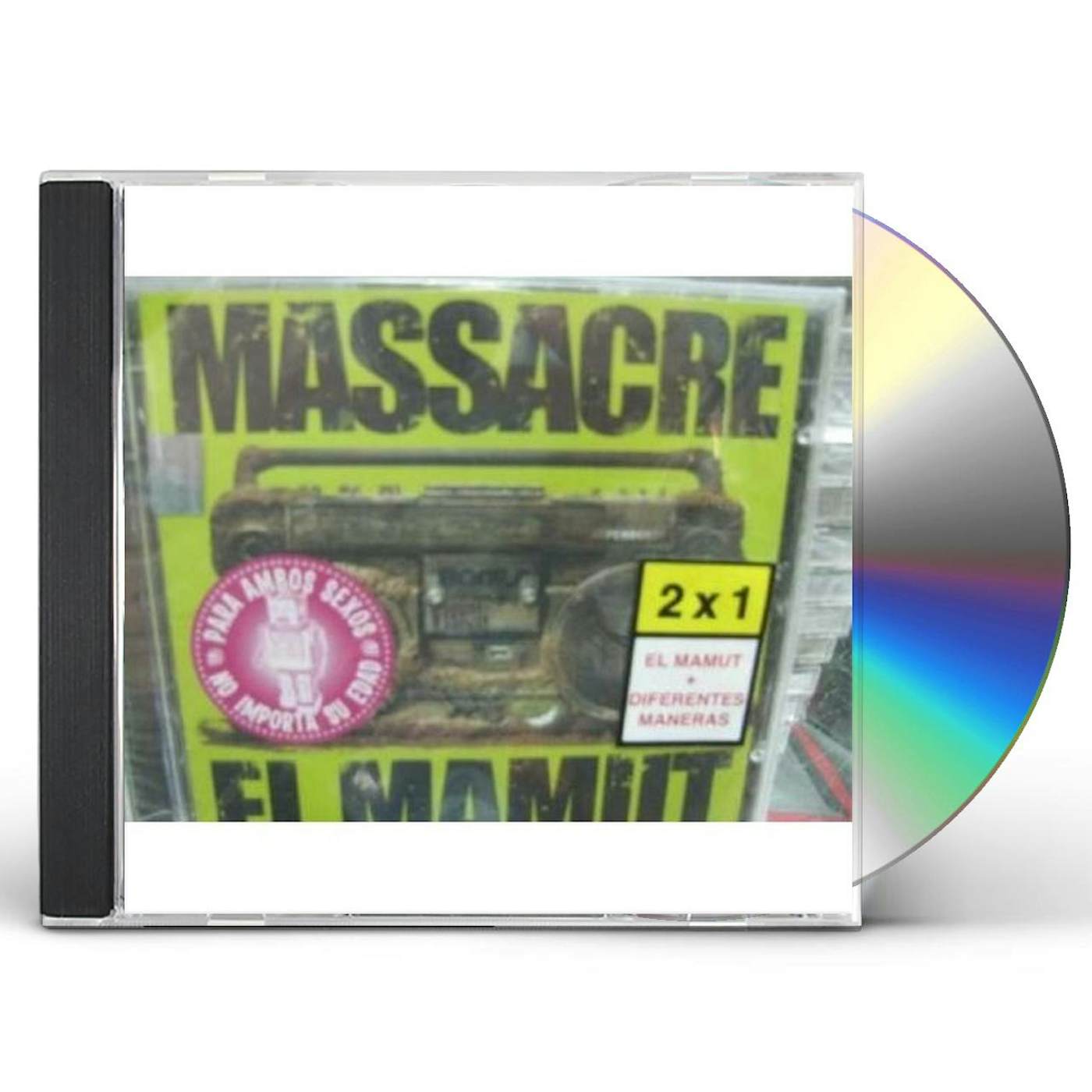 Massacre EL MAMUT CD