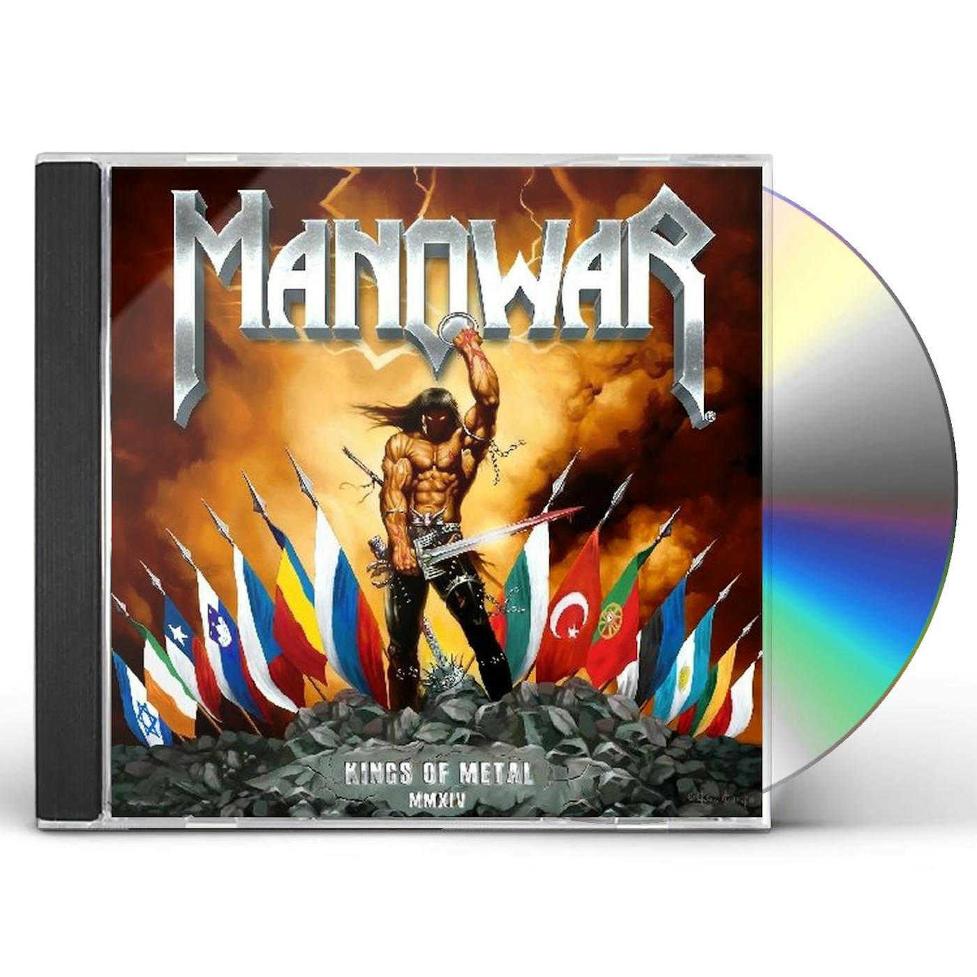 Manowar KINGS OF METAL MMXIV (SILVER EDITION) CD