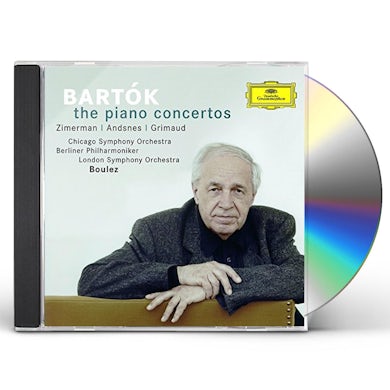 Pierre Boulez BARTOK: PIANO CONCERTOS CD