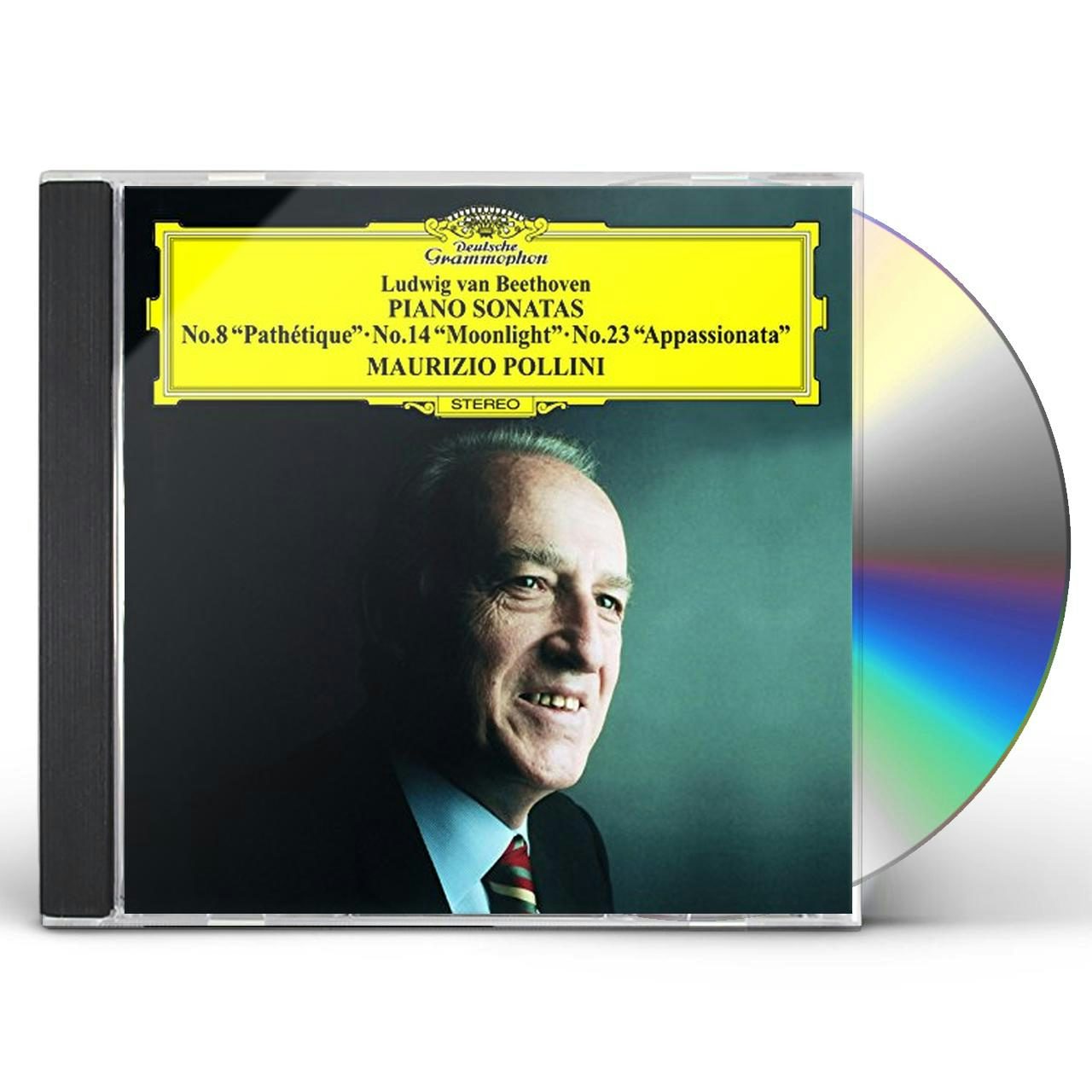 Maurizio Pollini BEETHOVEN: PIANO SONATAS NOS.8. 14 & 23 CD