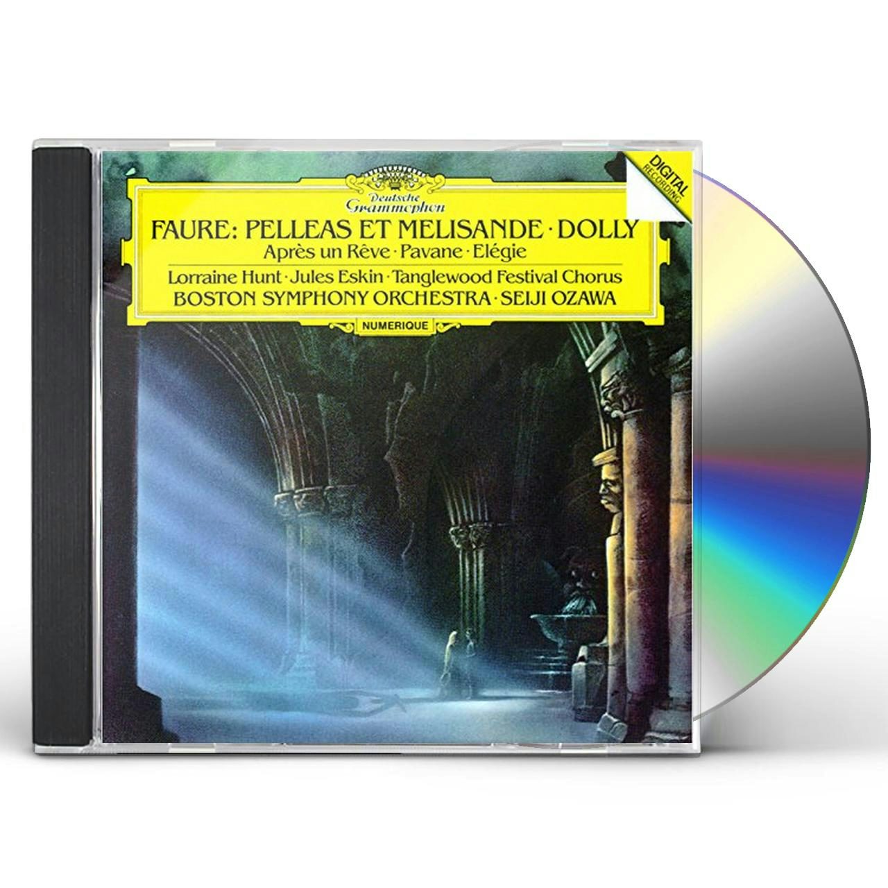 Seiji Ozawa FAURE: PELLEAS ET MELISANDE. ETC. CD