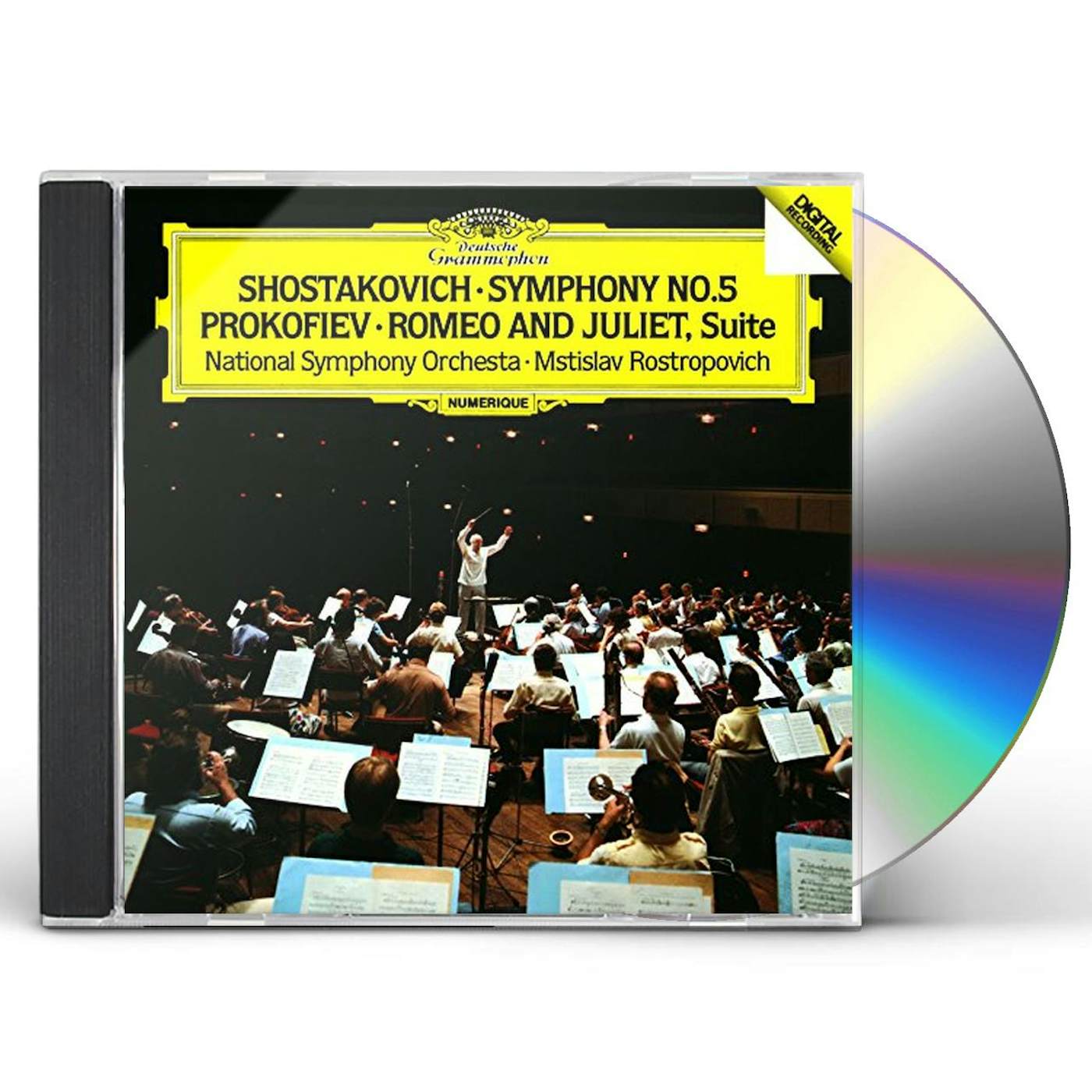 Mstislav Rostropovich SHOSTAKOVICH: SYMPHONY NO.5. ETC. CD