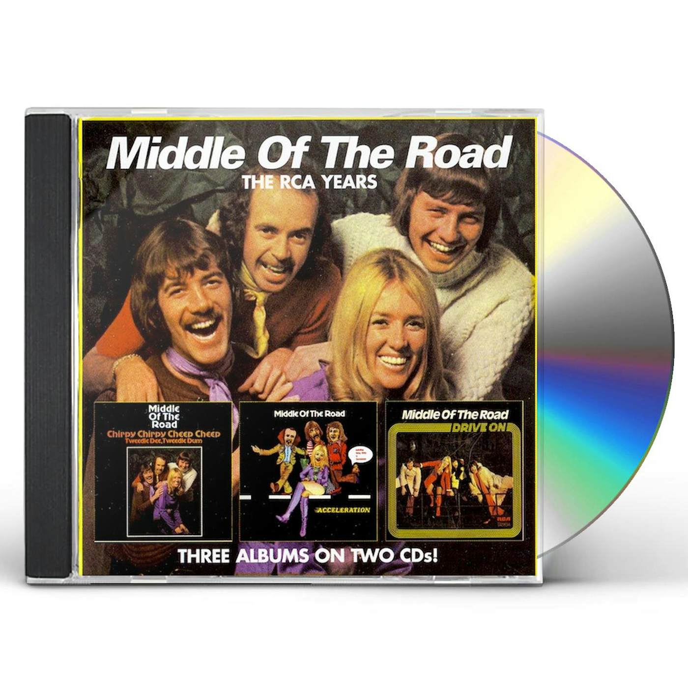 Middle Of The Road CHIRPY CHIRPY CHEEP / ACCELERATION / DRIVE ON CD