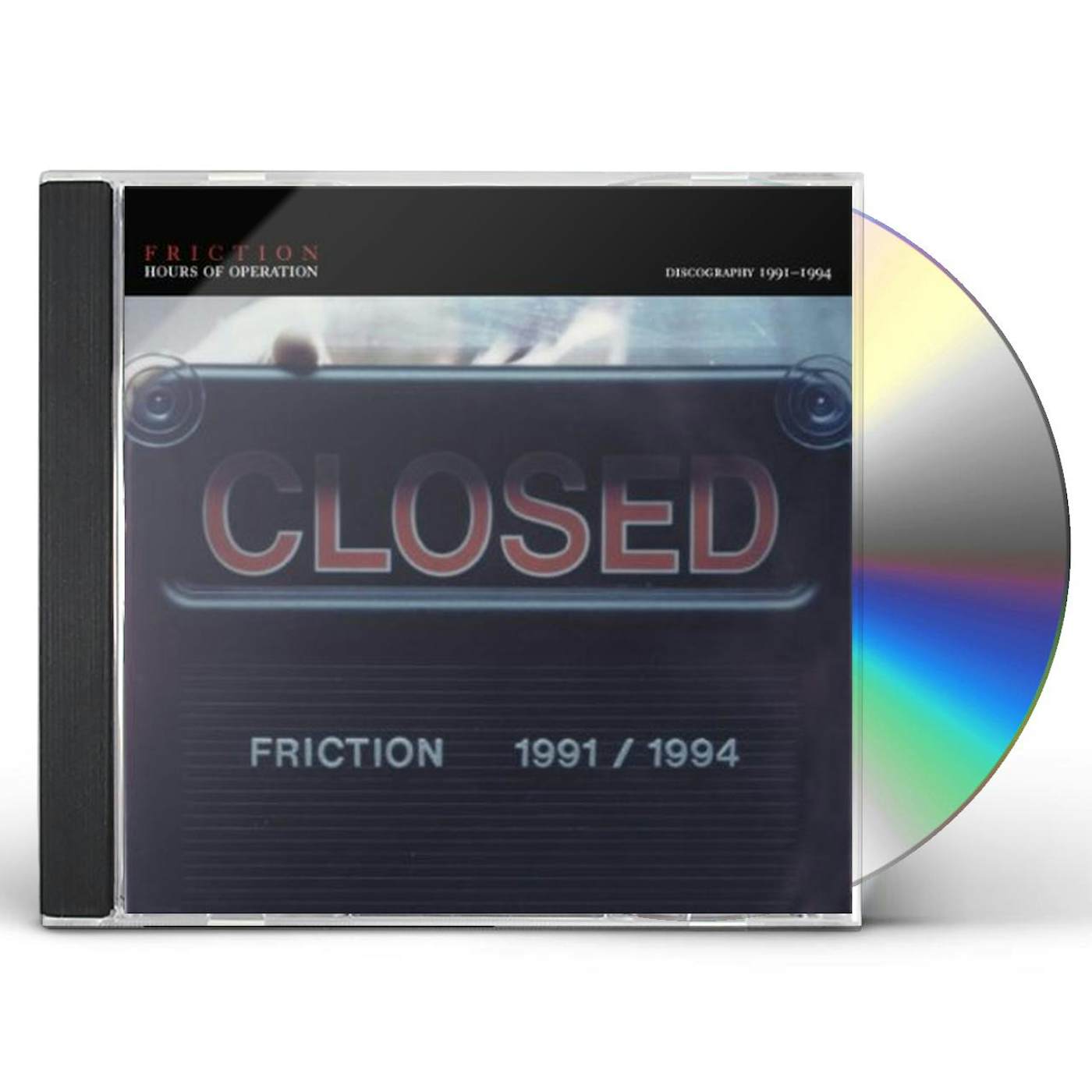 Friction DISCOGRAPHY 1991-1994 CD