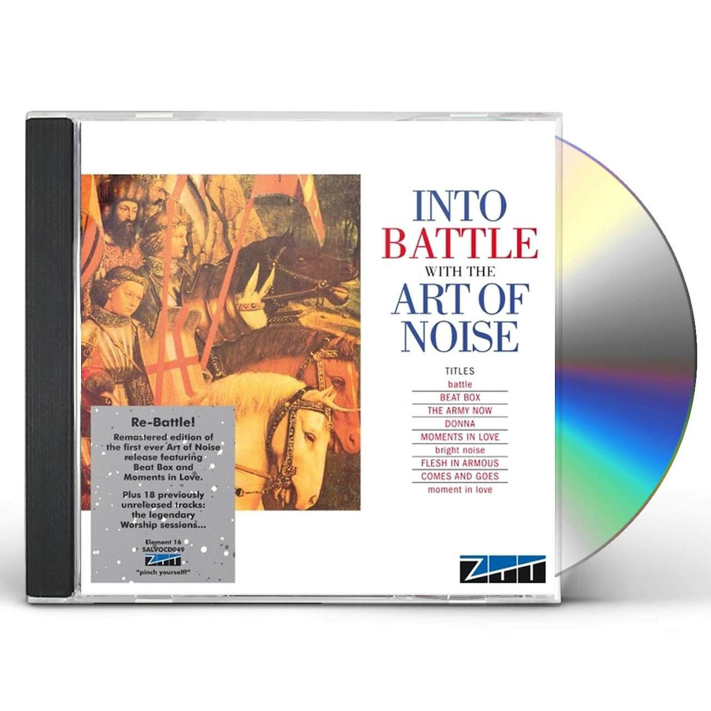 INTO BATTLE WITH THE ART OF NOISE CD