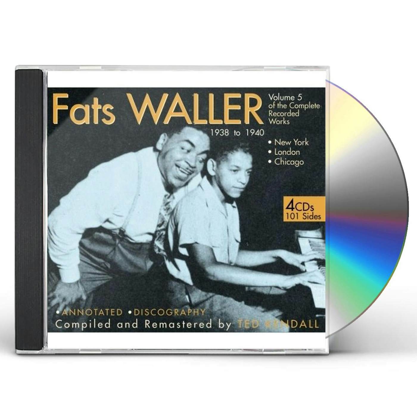 Fats Waller OF THE COMPLETE RECORDED WORKS 1938-40 5 CD