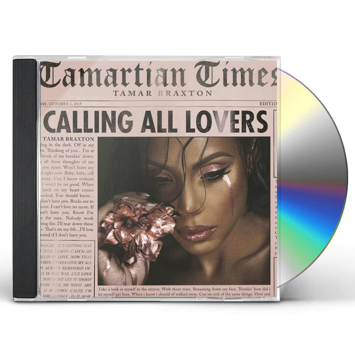 Tamar Braxton CALLING ALL LOVERS CD
