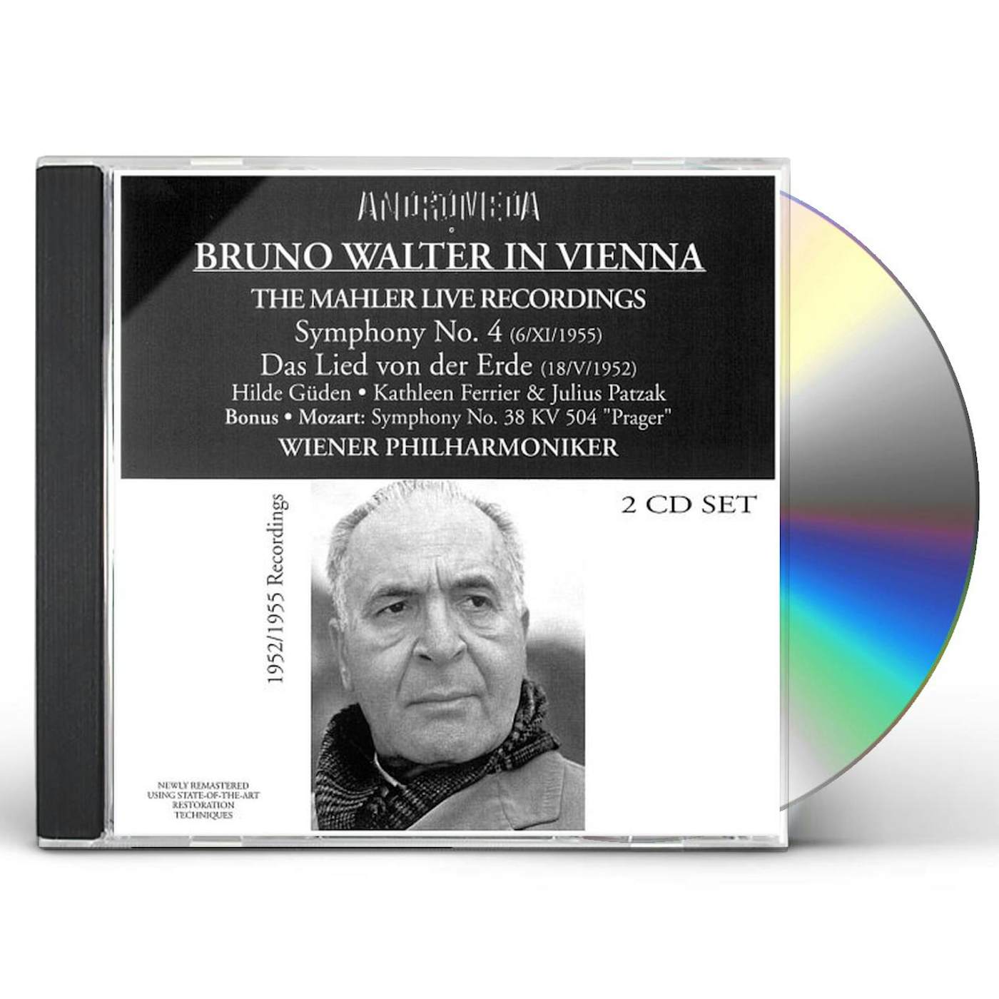 Gustav Mahler DAS LIED VON DER ERDE SYM 4 CD
