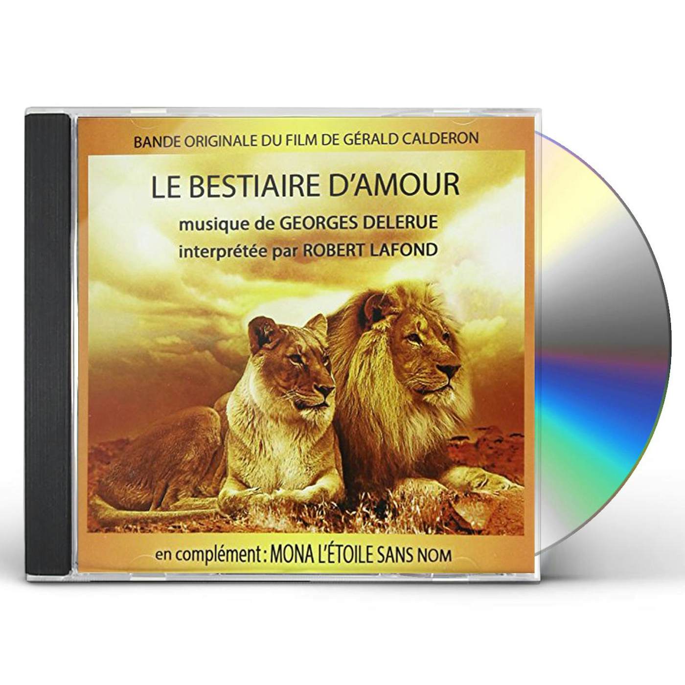 Georges Delerue LE BESTIAIRE D'AMOUR / MONA L'ETOILE SANS / Original Soundtrack CD
