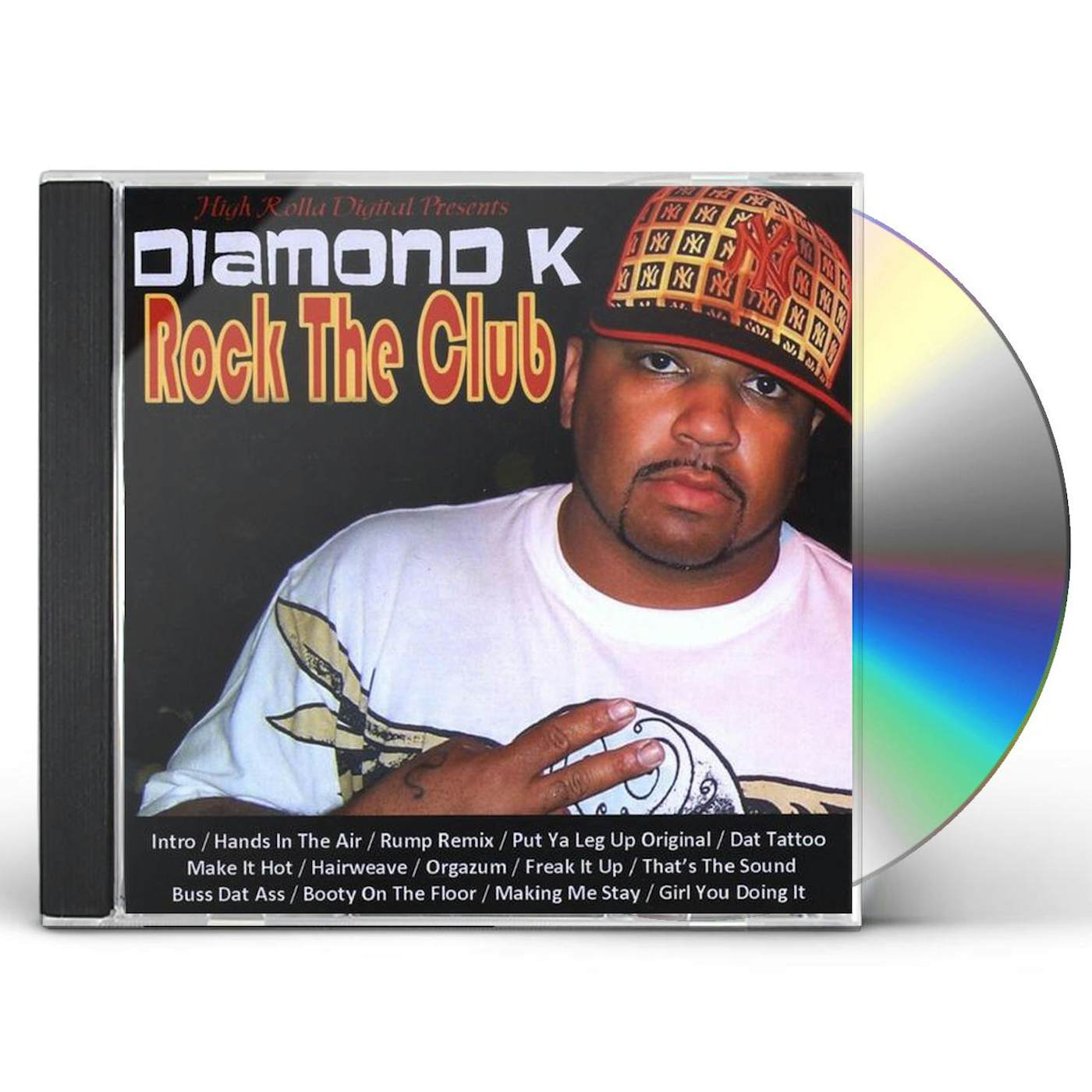 Diamond K ROCK THE CLUB BALTIMORE CLUB CD