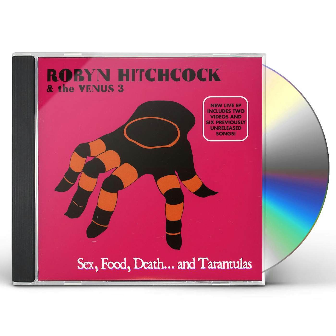 Robyn Hitchcock SEX FOOD DEATH & TARANTULAS CD