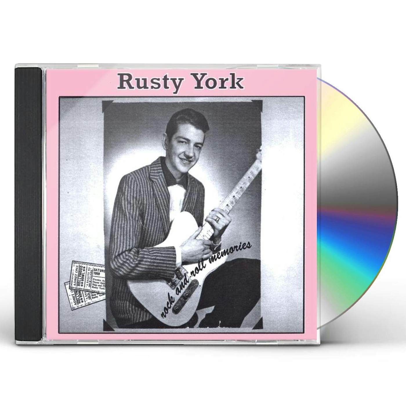 Rusty York ROCK & ROLL MEMORIES CD