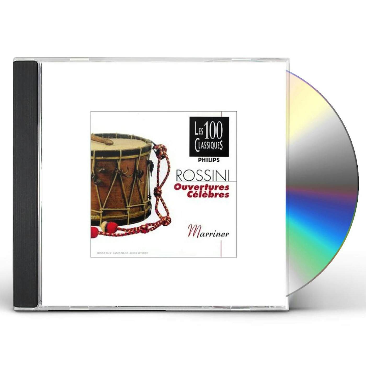 Neville Marriner ROSSINI-OUVERTURES CELEBRES CD