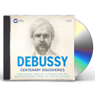 Claude Debussy DEBUSSY CENTENARY DISCOVERIES CD