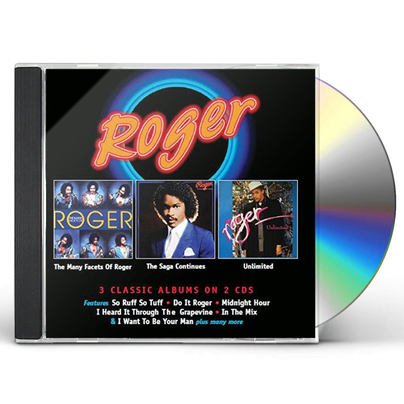 MANY FACETS OF ROGER / SAGA CONTINUES / UNLIMITED CD