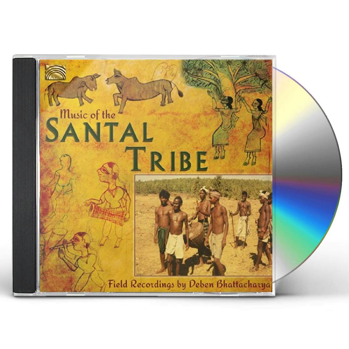 Deben Bhattacharya MUSIC OF THE SANTAL TRIBE CD
