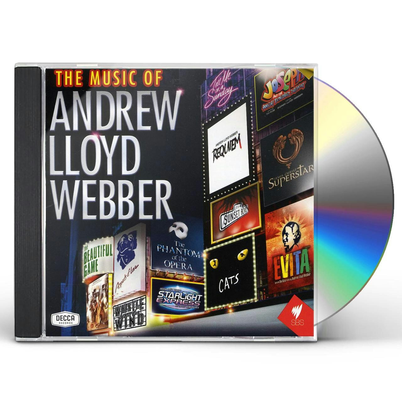 MUSIC OF ANDREW LLOYD WEBBER CD