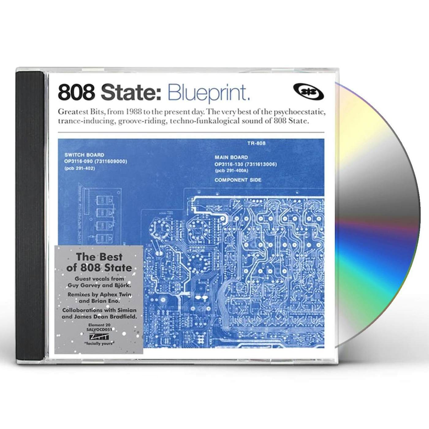 808 State BLUEPRINT: BEST OF CD