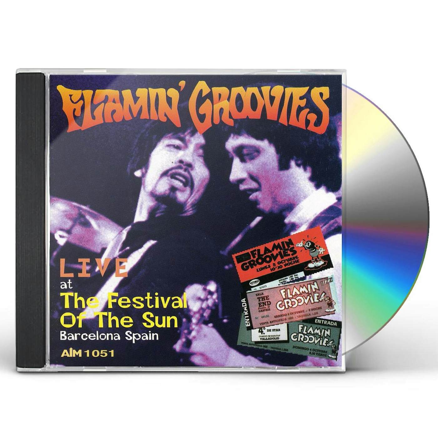 Flamin' Groovies LIVE AT FESTIVAL OF THE SUN CD