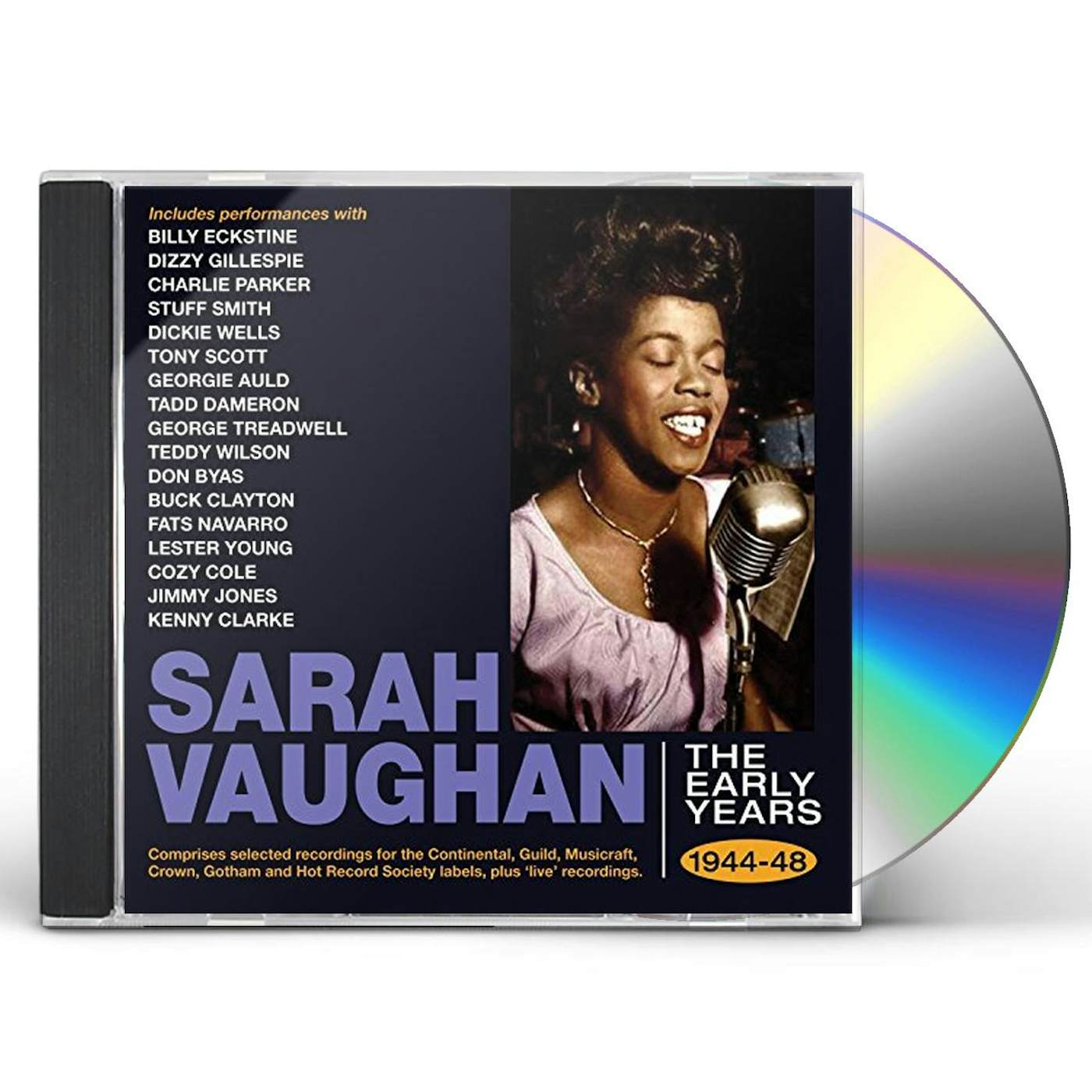 Sarah Vaughan EARLY YEARS 1944-48 CD