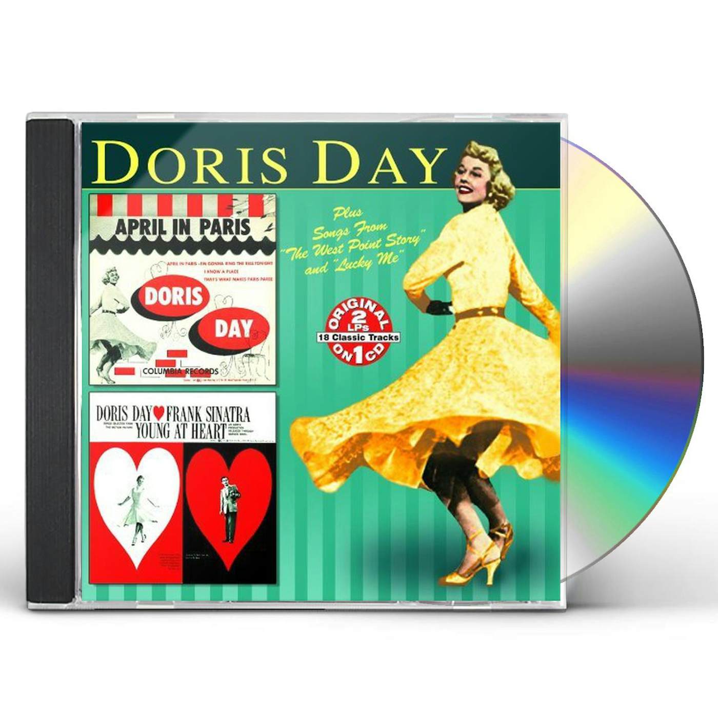 Doris Day YOUNG AT HEART: APRIL IN PARIS CD