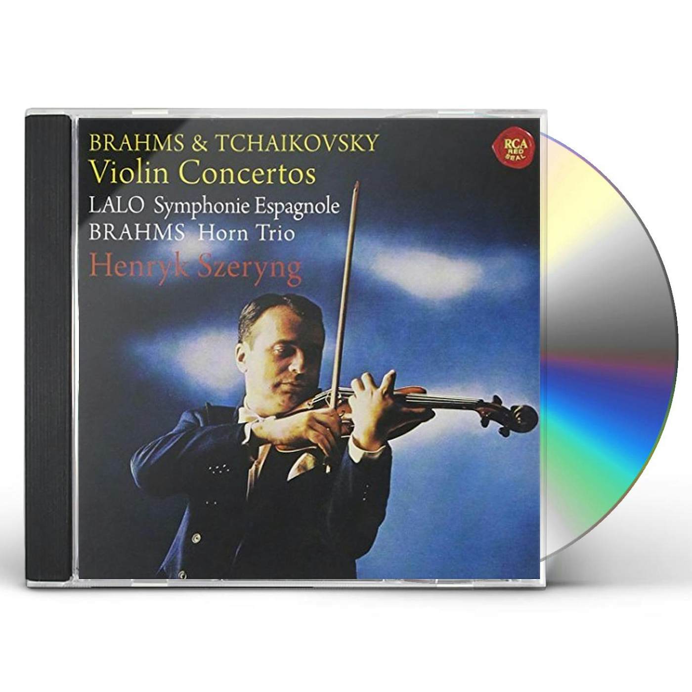 Henryk Szeryng BRAHMS & TCHAIKOVSKY: VIOLIN CONCERT CD