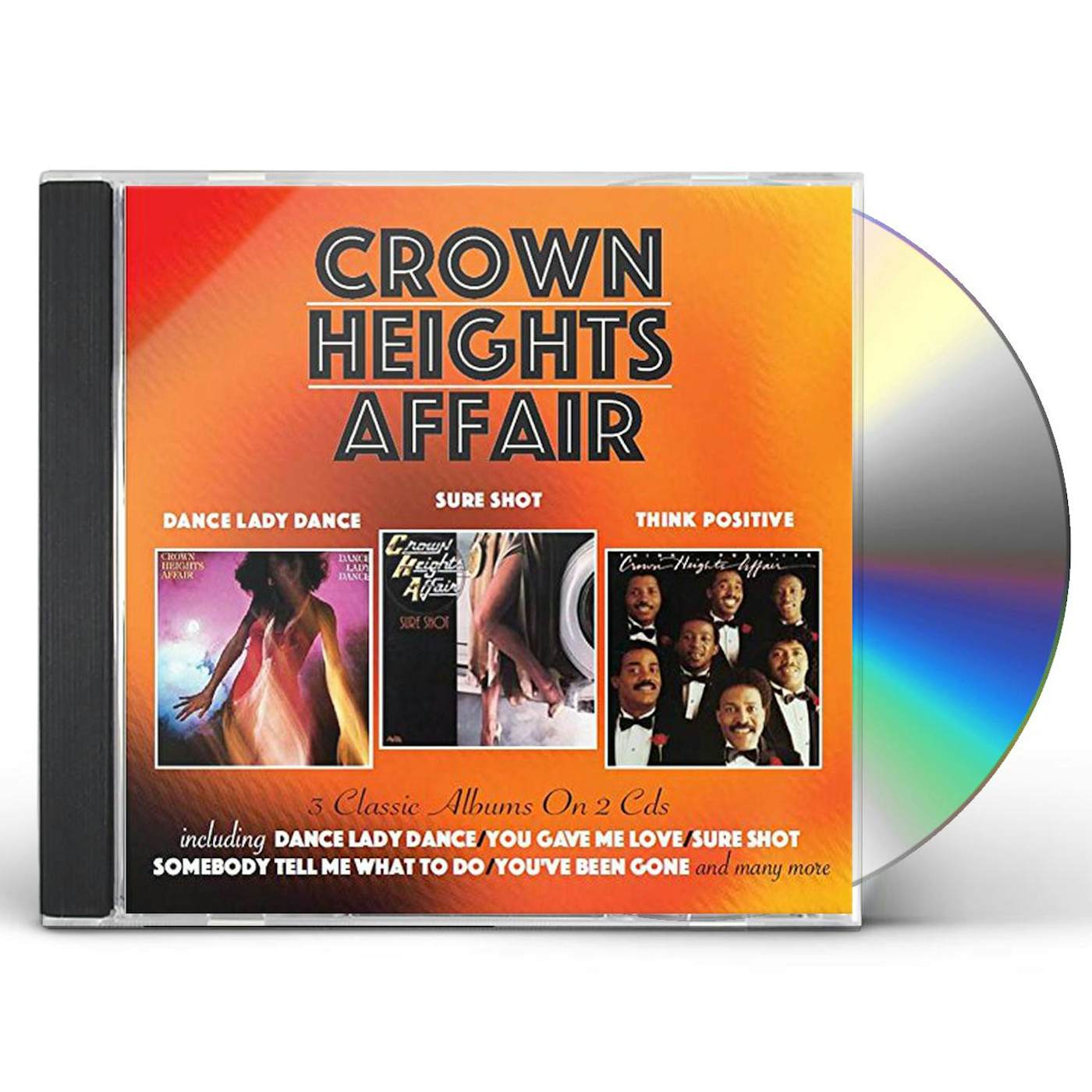 Crown Heights Affair DANCE LADY DANCE / SURE SHOT / THINK POSITIVE CD