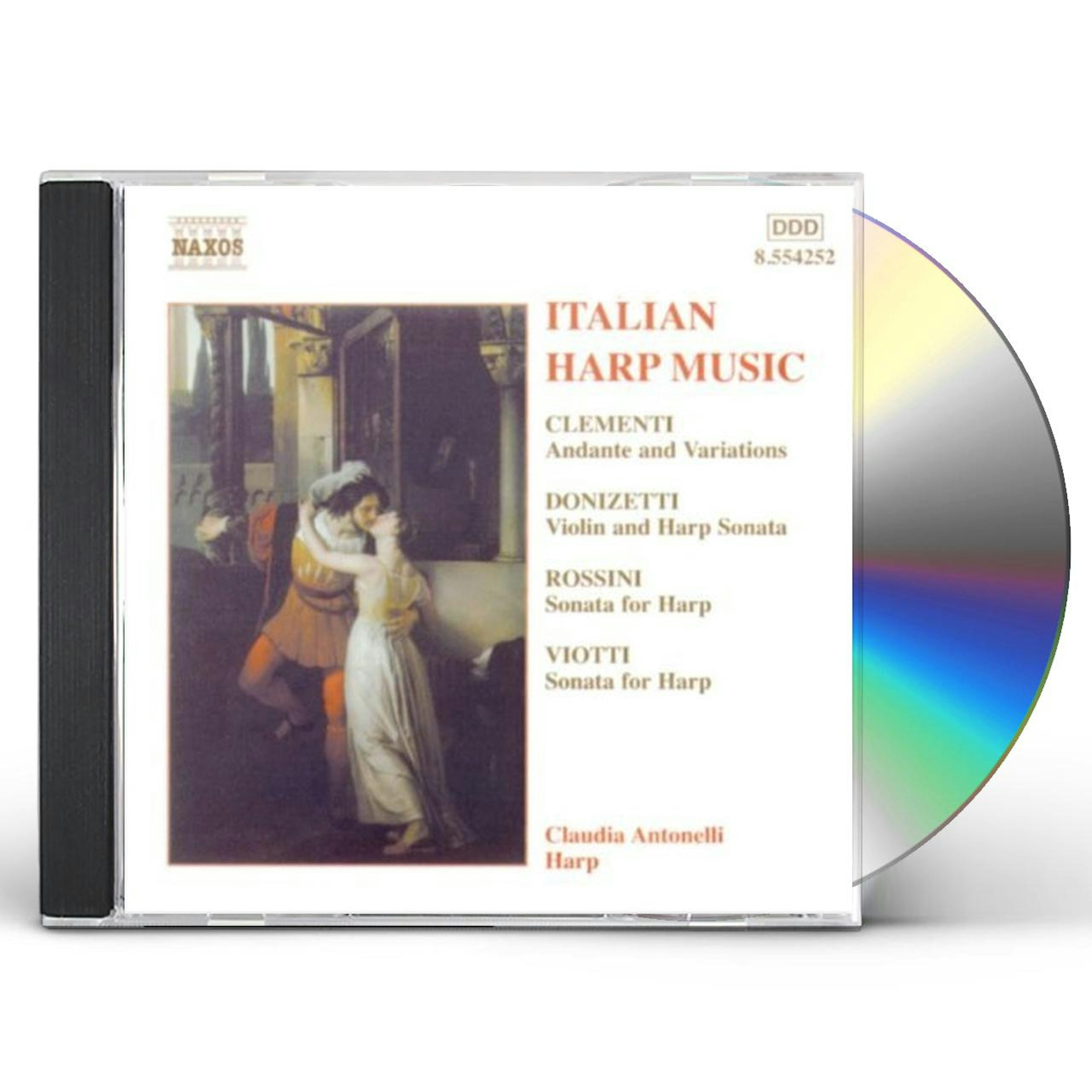 Claudia Antonelli ITALIAN HARP MUSIC CD