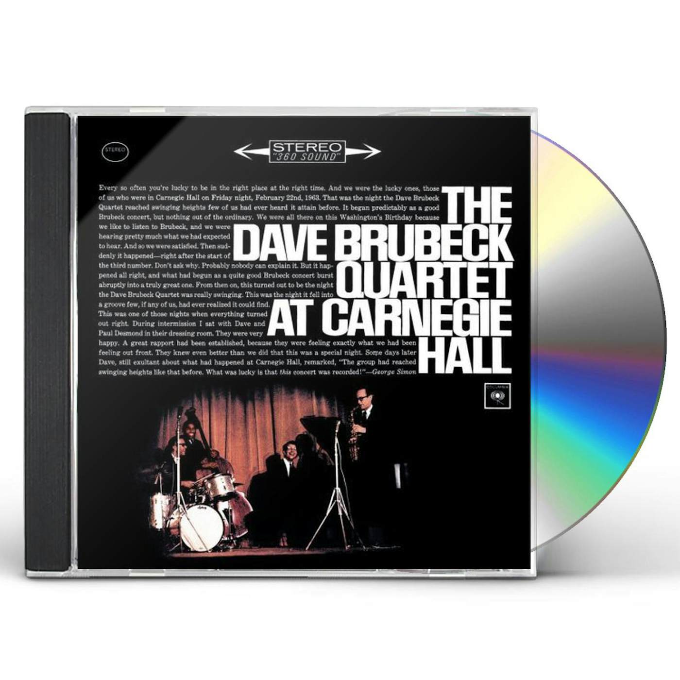 Dave Brubeck AT CARNEGIE HALL CD