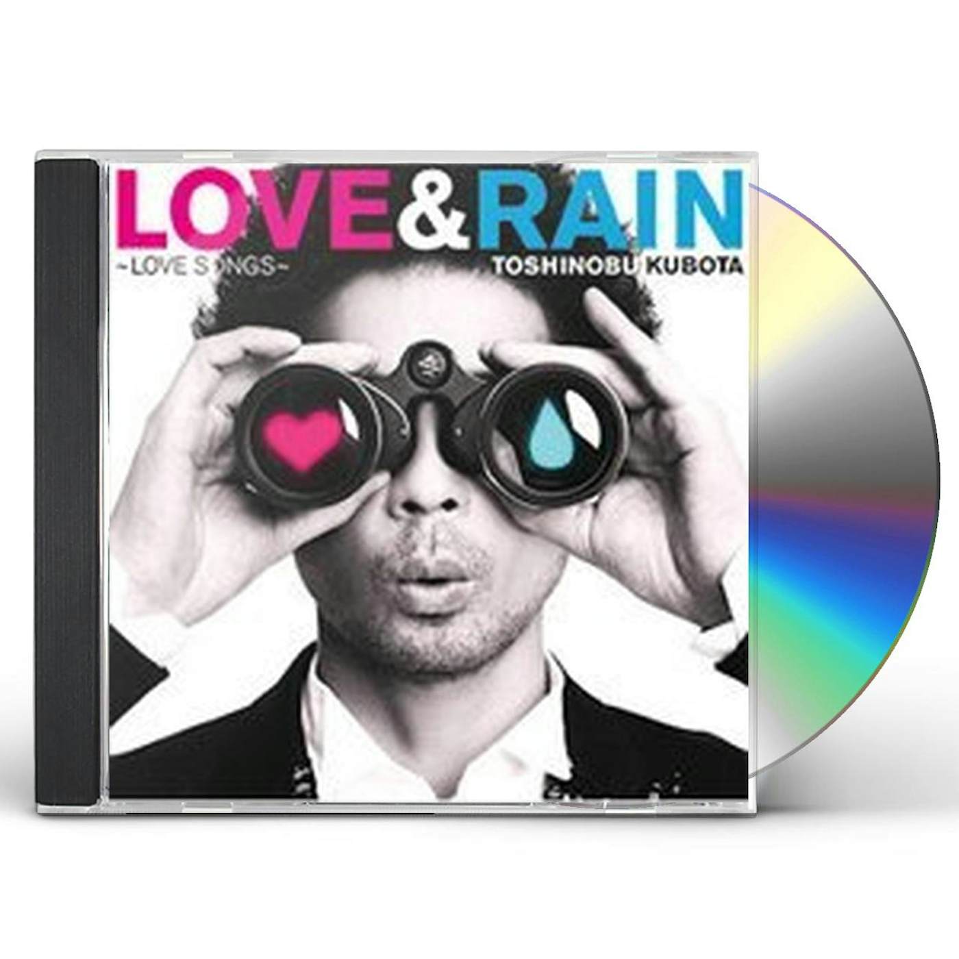 Toshinobu Kubota LOVE & RAIN: LOVE SONGS CD