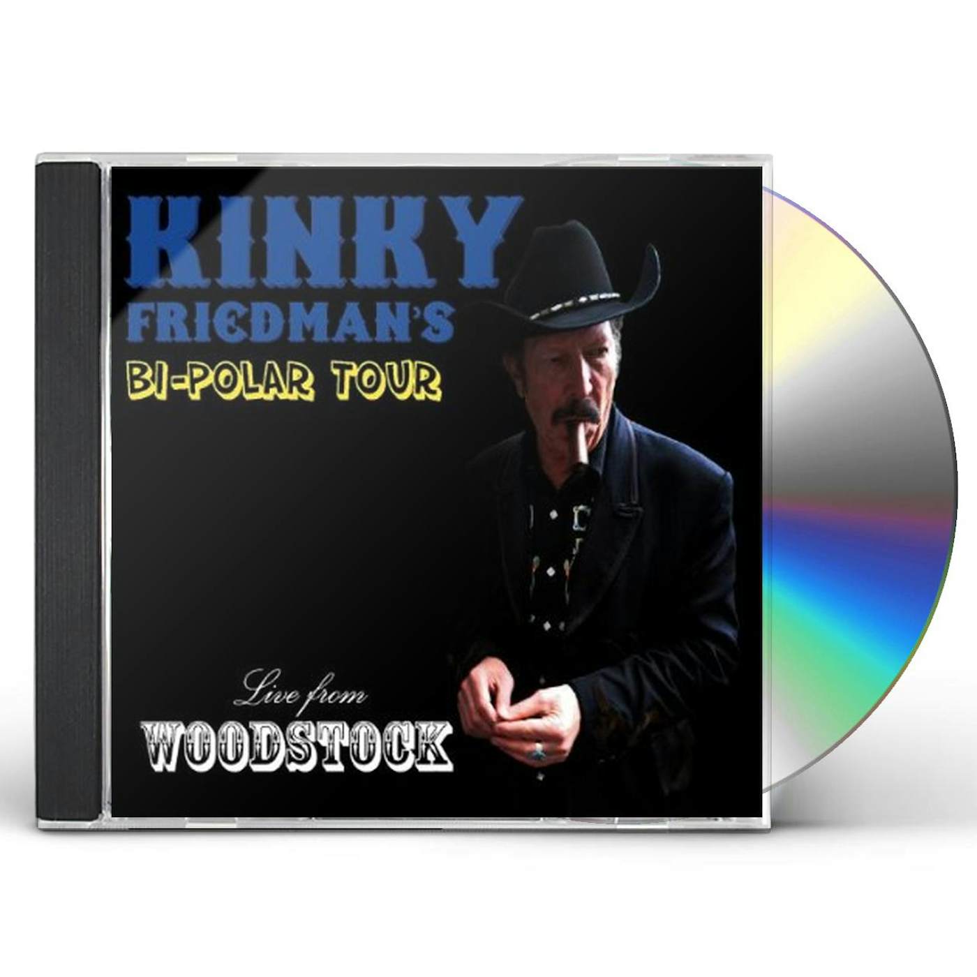 Kinky Friedman BI-POLAR TOUR: LIVE FROM WOODSTOCK CD